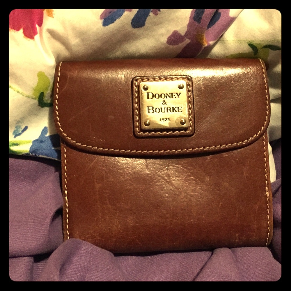 Dooney and Burke leather wallet